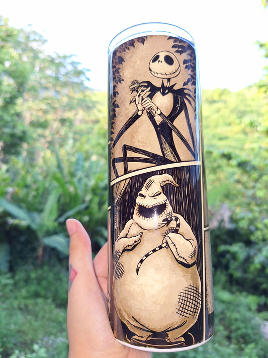 Nightmare Before Christmas 20oz Stainlees Steel Tumbler