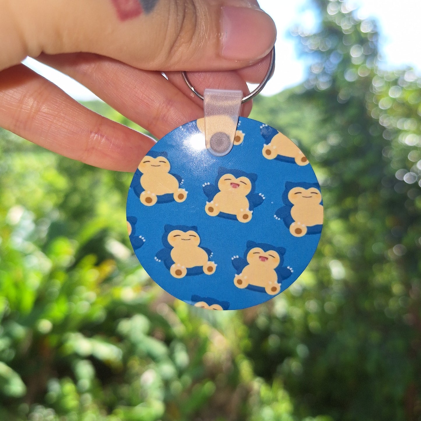 Snorlax Keychain