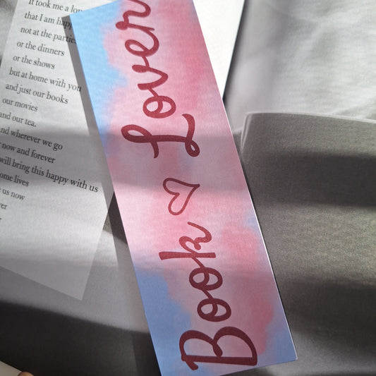 Book Lover Bookmark