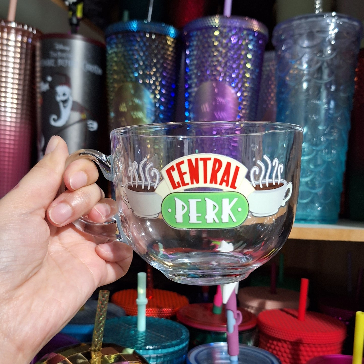 Central Perk Glass Mug