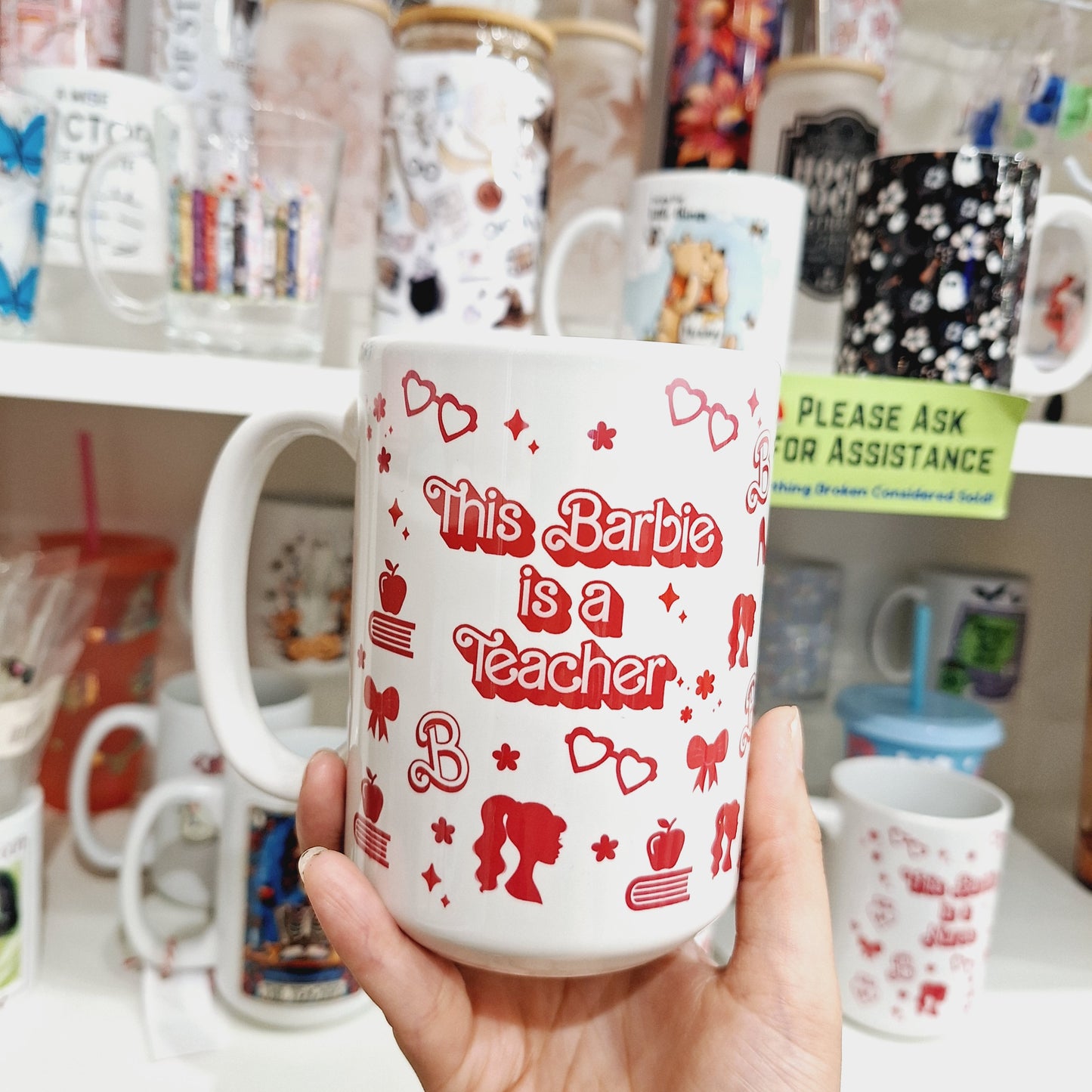This Barbie is a Teacher 15oz Mug