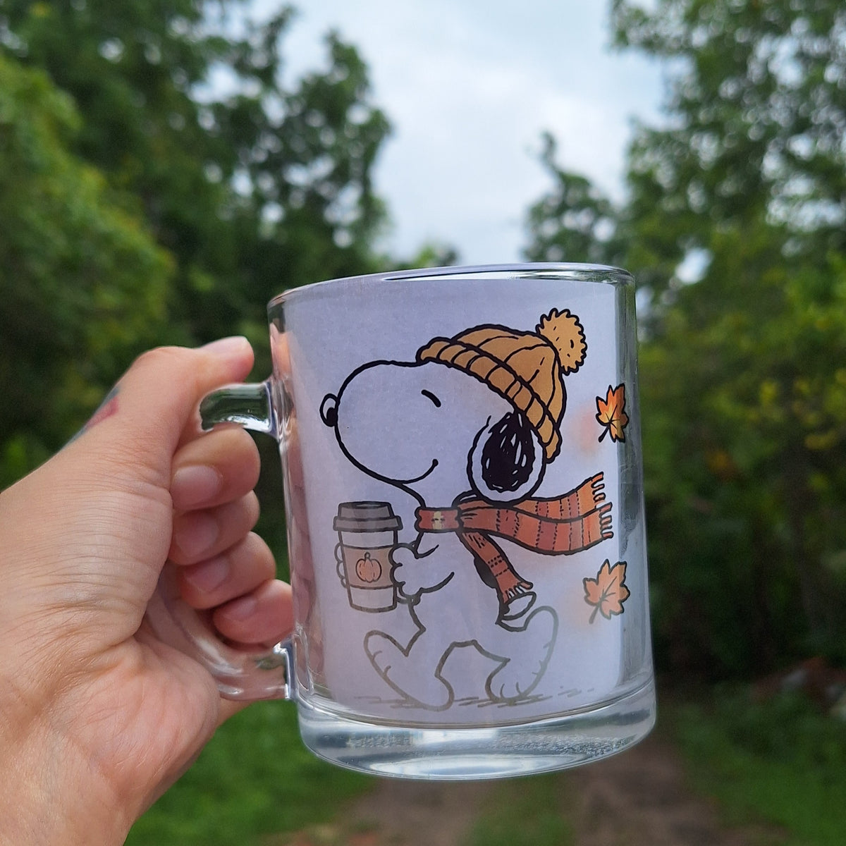 Snoopy Glass Mug