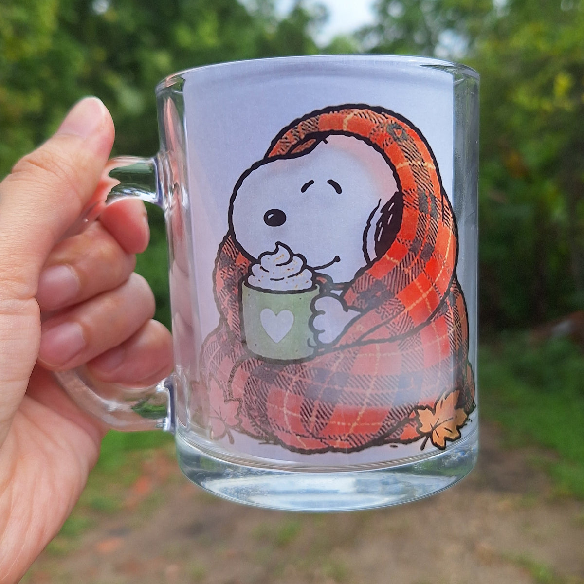 Snoopy Glass Mug