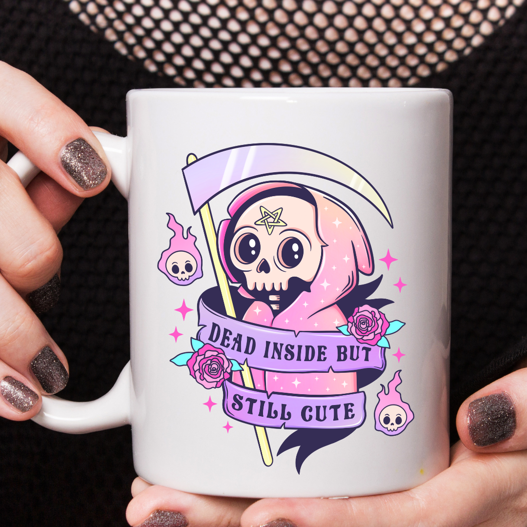 Dead Inside but still cute Mug
