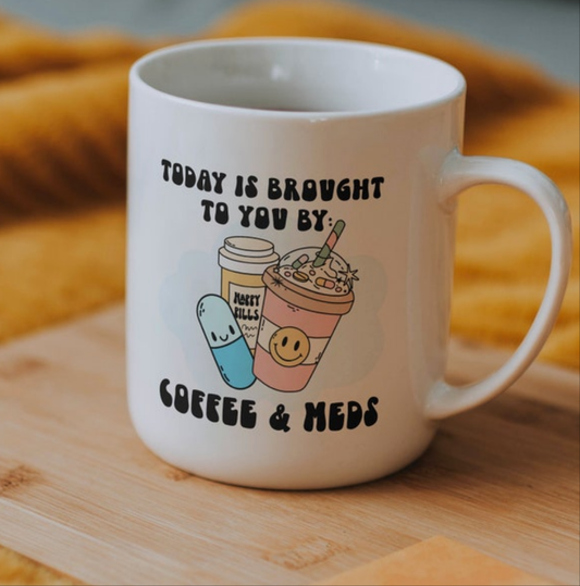 Coffee and Meds 11oz Mug