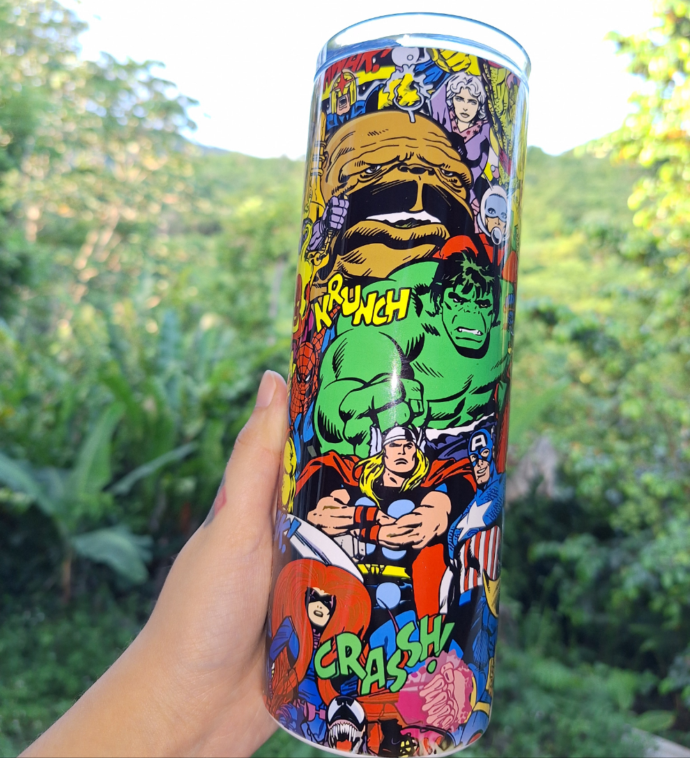Marvel 20oz Stainlees Steel Tumbler