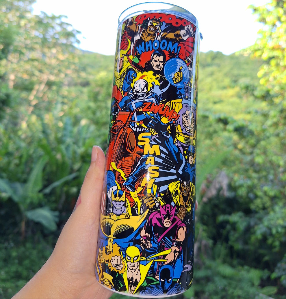 Marvel 20oz Stainlees Steel Tumbler