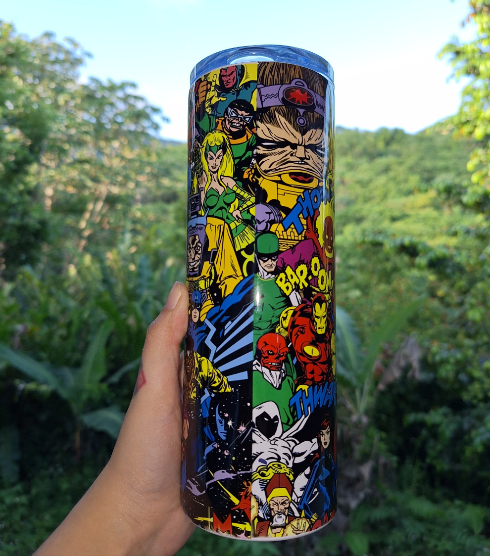 Marvel 20oz Stainlees Steel Tumbler