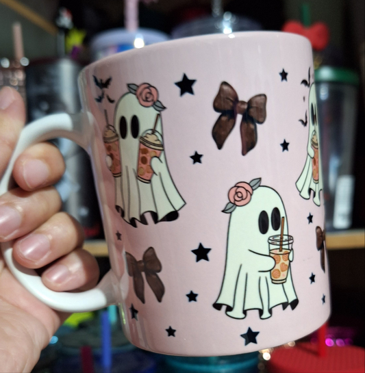 Iced Coffee Ghostie 11oz mug
