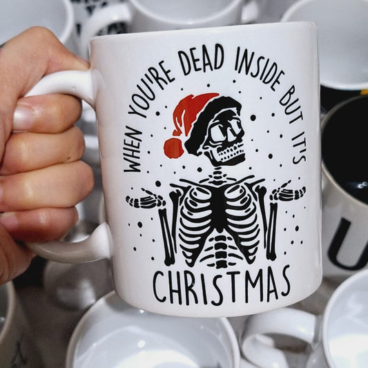 When you're dead inside, but its Christmas