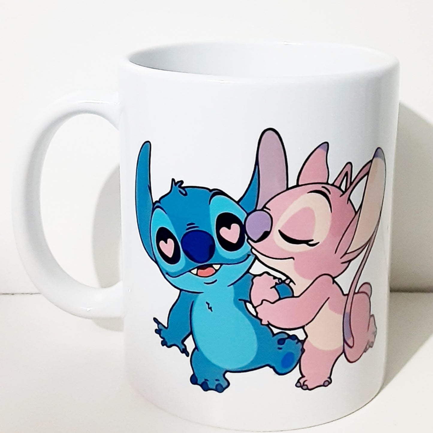 Stitch and Angel Mug