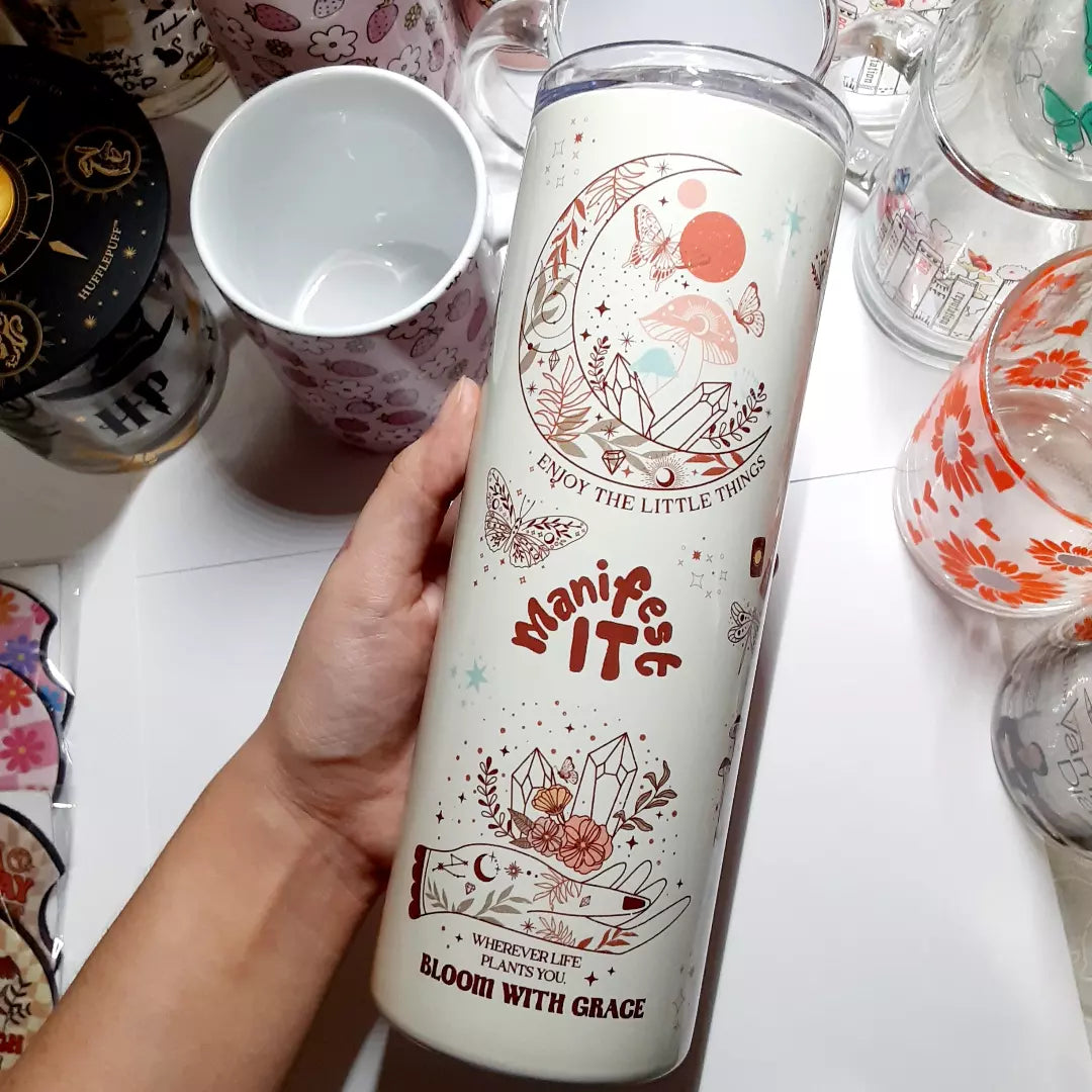 Embrace Abundance 20oz Stainless Steel Tumbler