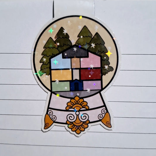 Swiftmas Snowglobe Magnetic Bookmark