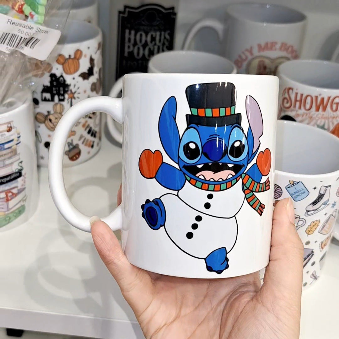 Snowman Stitch 11oz Mug