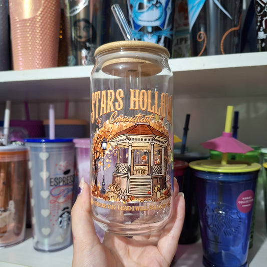 Stars Hollow Can Glass Clear