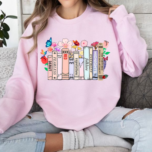 Taylor Albums Sweatshirt