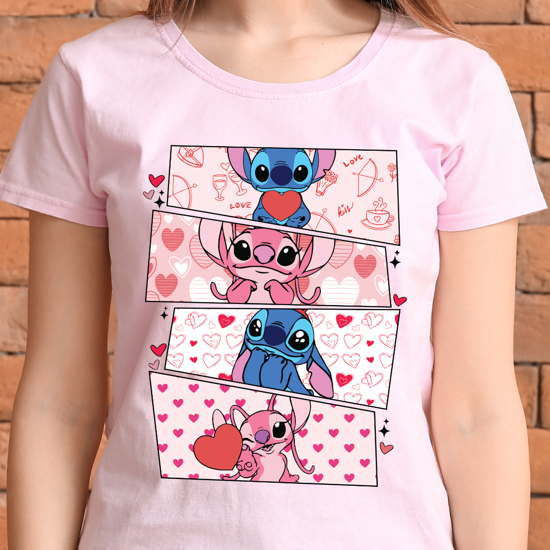 Stitch and Angel Tshirt