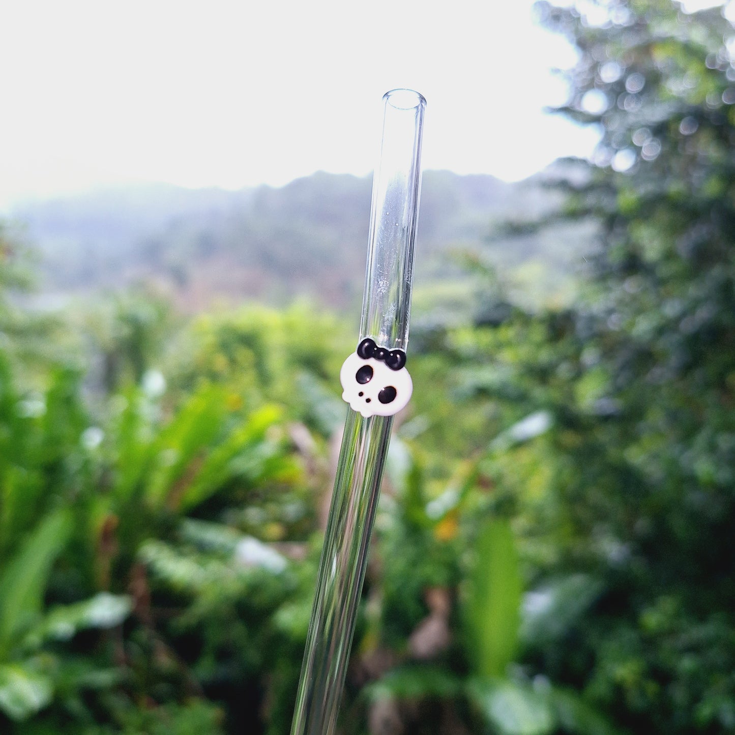 Halloween Glass Straw