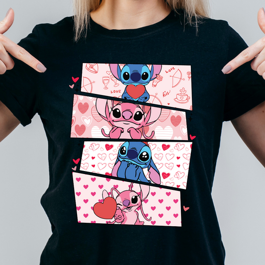 Stitch and Angel Tshirt