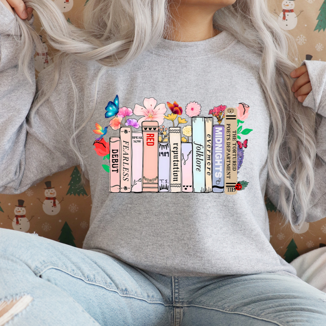 Taylor Albums Sweatshirt