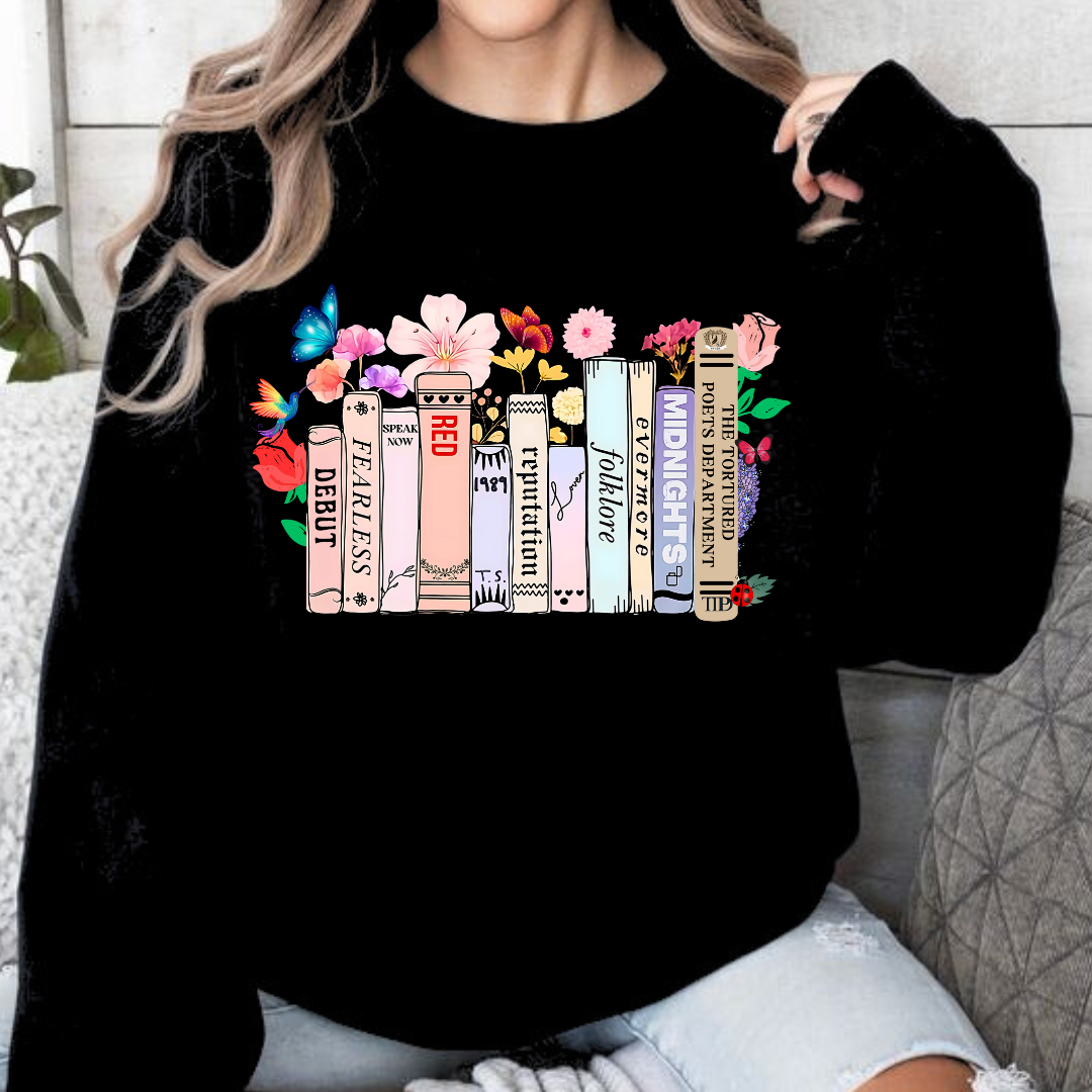 Taylor Albums Sweatshirt