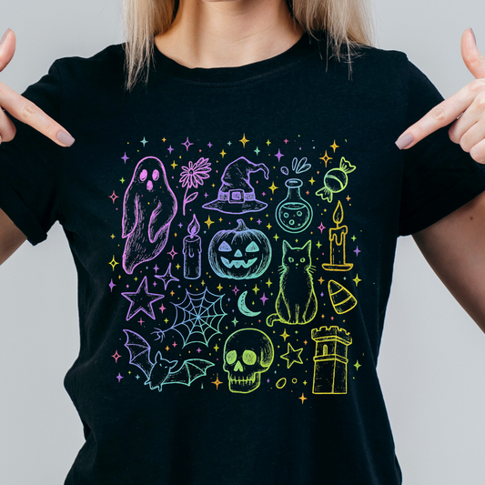 Neon Halloween Tshirt