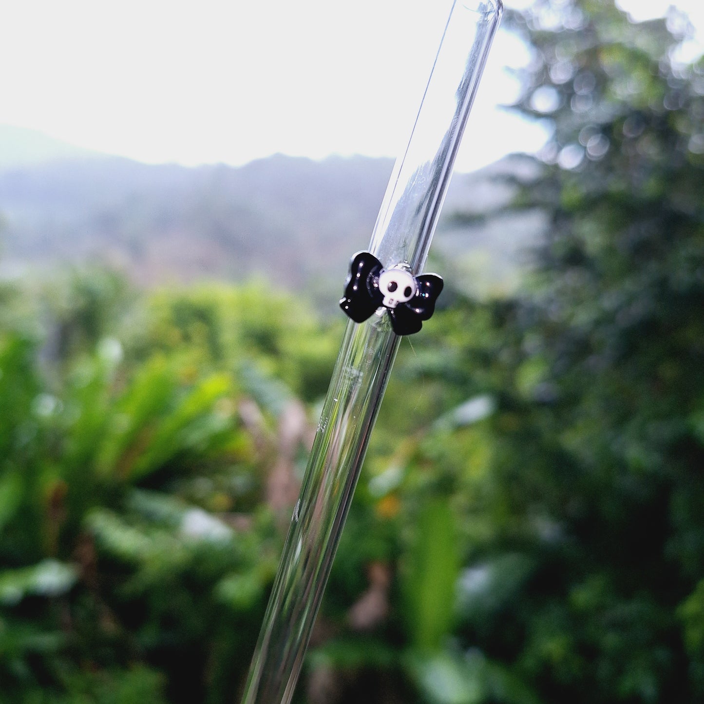 Halloween Glass Straw