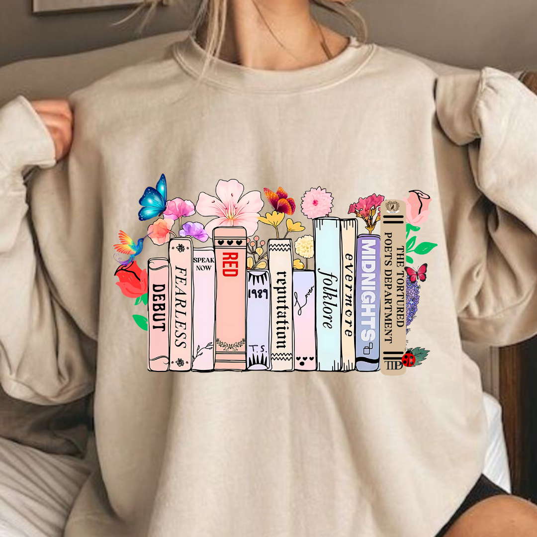 Taylor Albums Sweatshirt