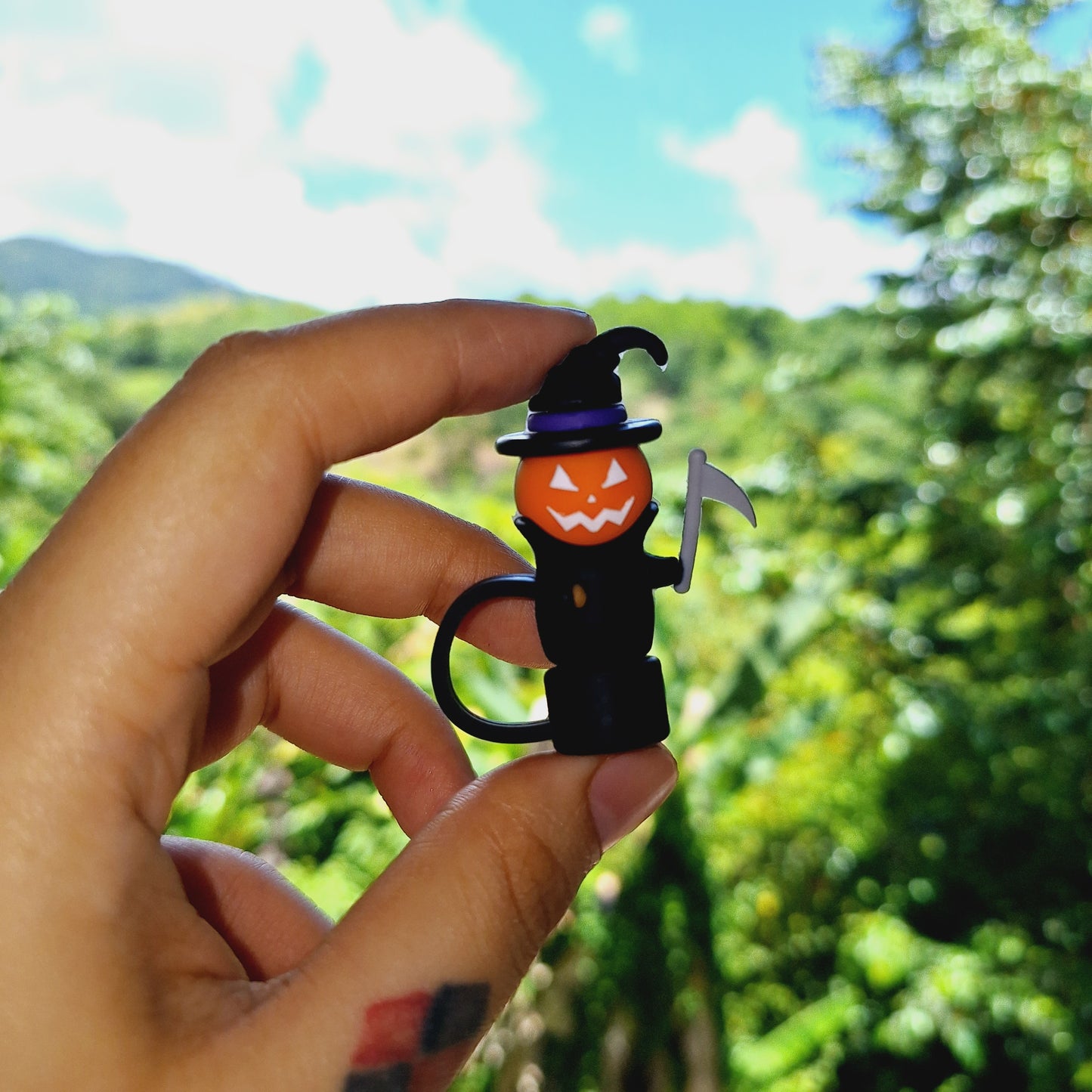 Halloween Stanley Straw Toppers