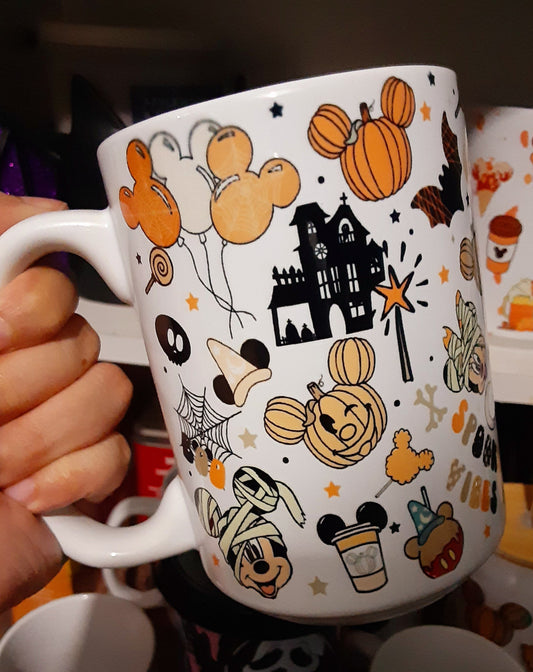 Spooky Disney Halloween Sublimation Mug (150z)