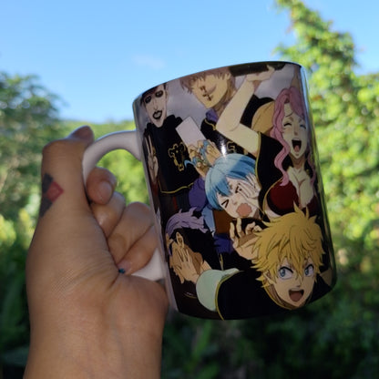 Black clover 11oz Mug