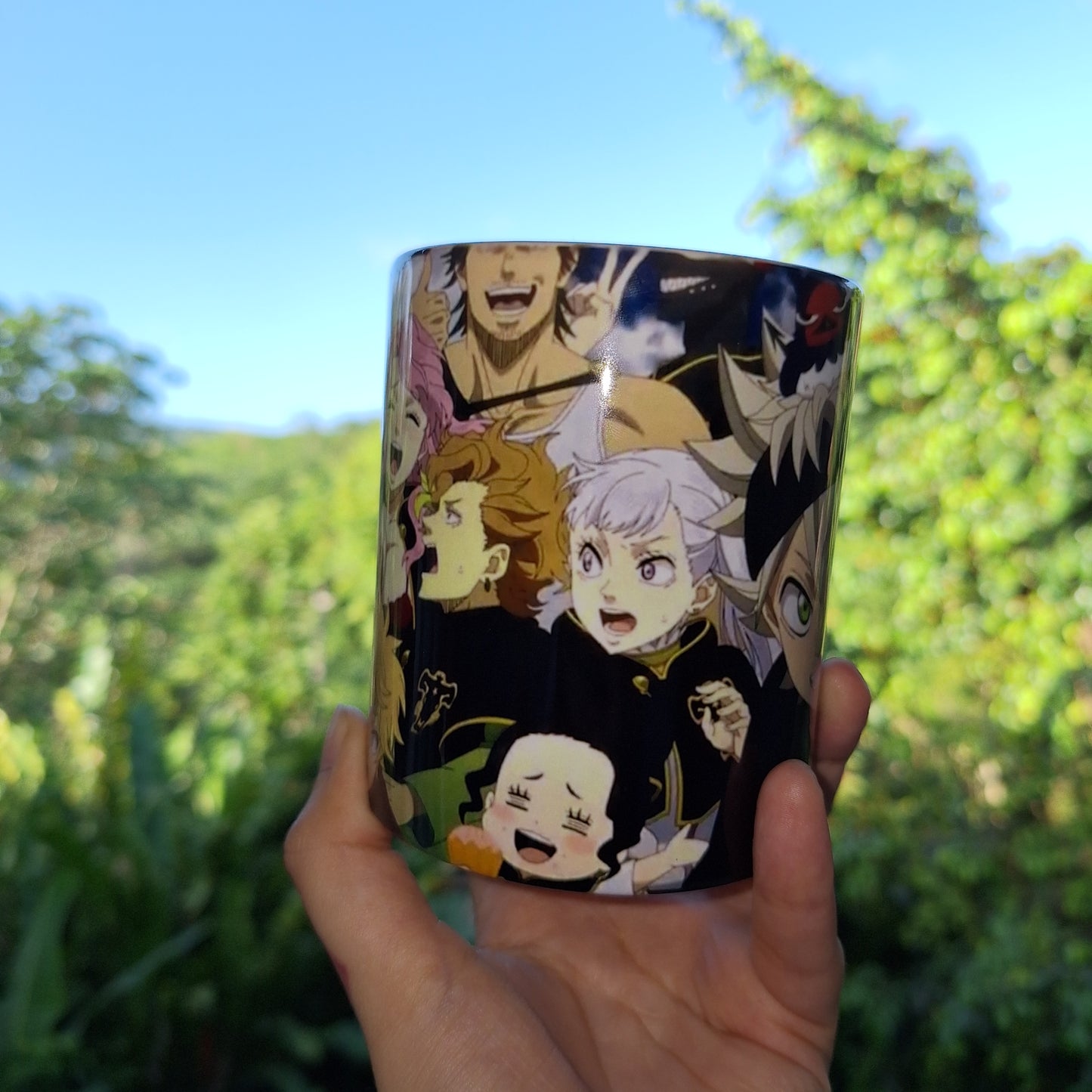 Black clover 11oz Mug