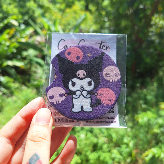 Purple Kuromi Car Coaster