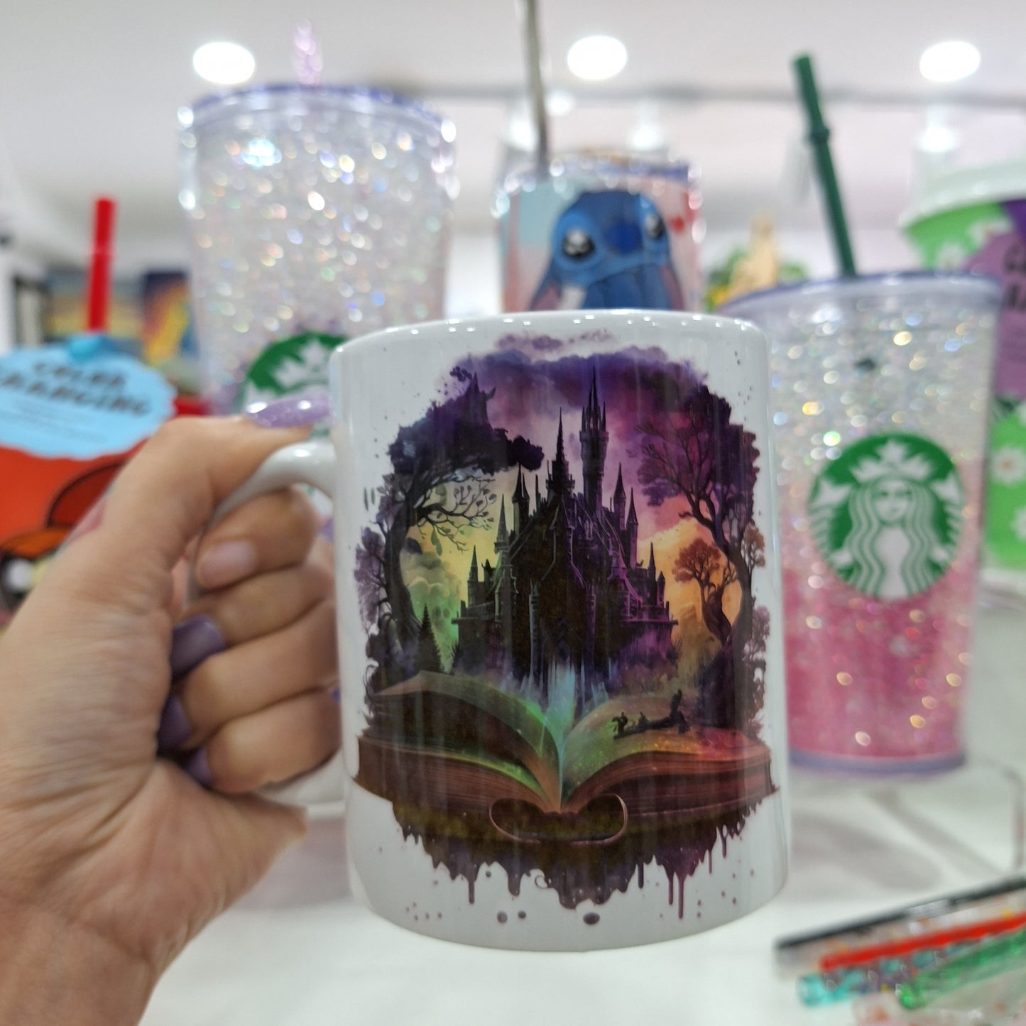 Fantasy Book Mug