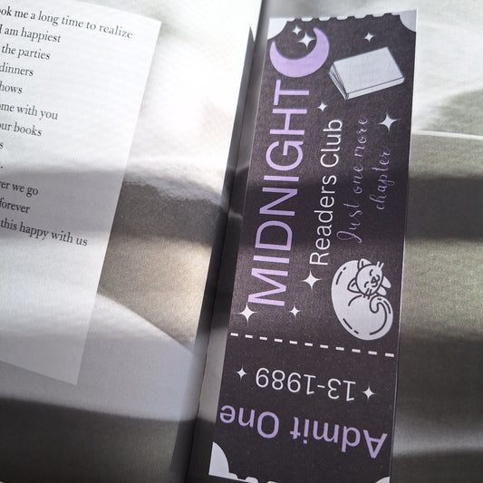 Midnight Readers Bookmark