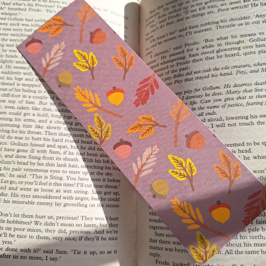 Fall Bookmark