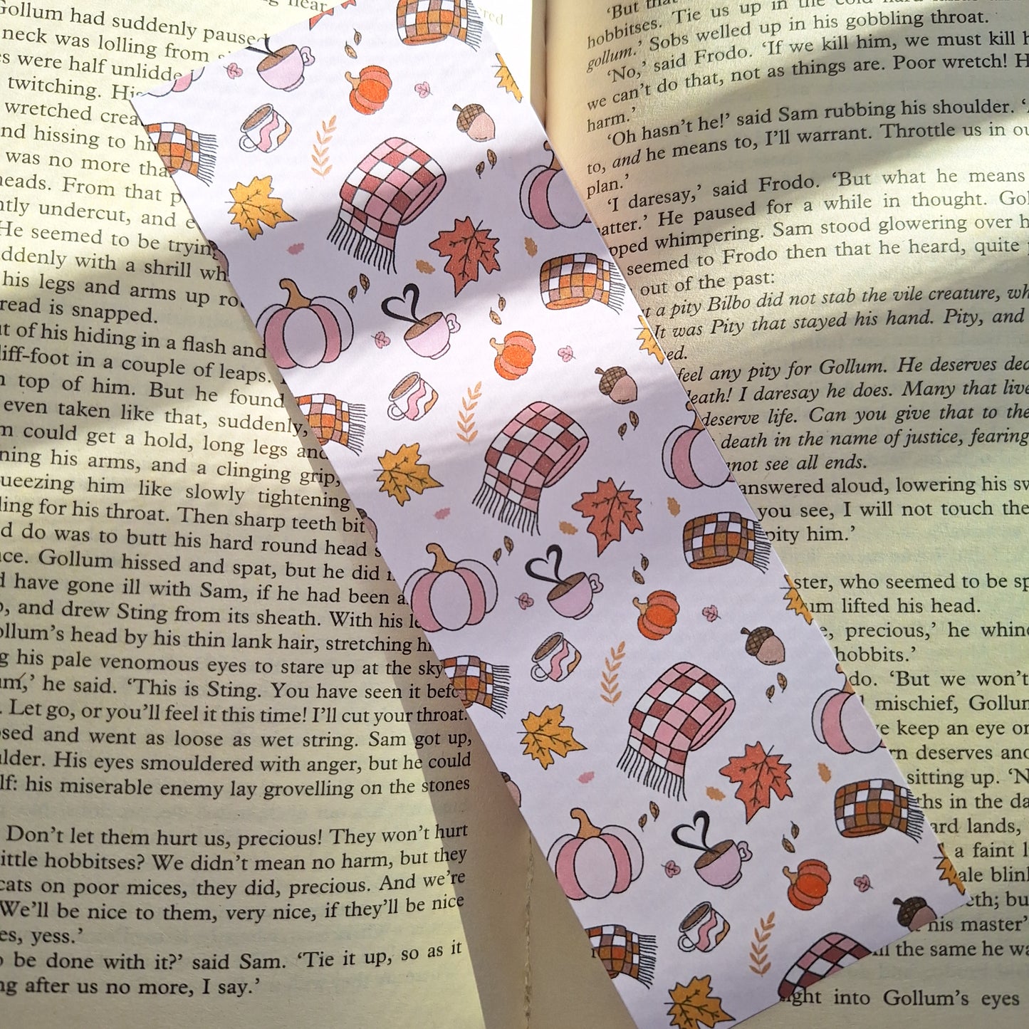 Fall things Bookmark