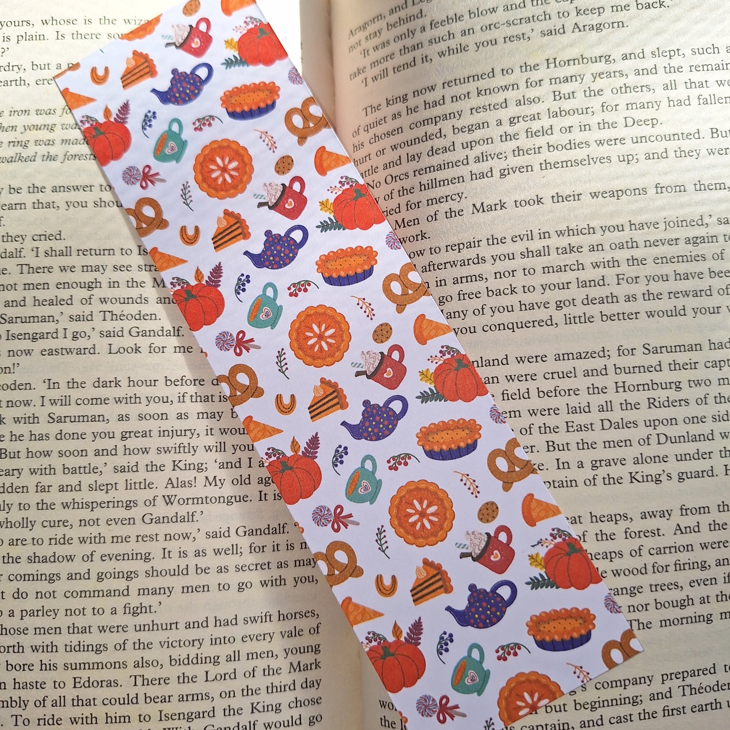 Pumpkin Pie Bookmark