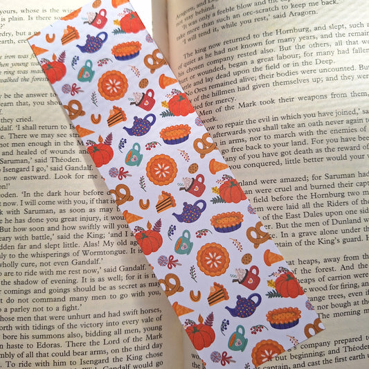 Pumpkin Pie Bookmark