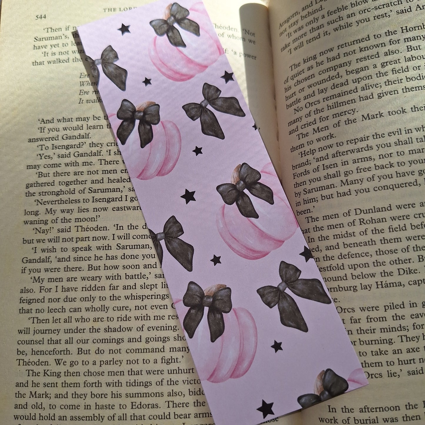 Coquette Halloween (Large Print) Bookmark