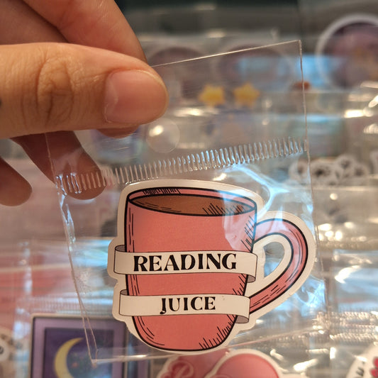 Reading Juice Sticker