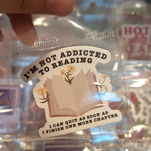 Not addicted Sticker