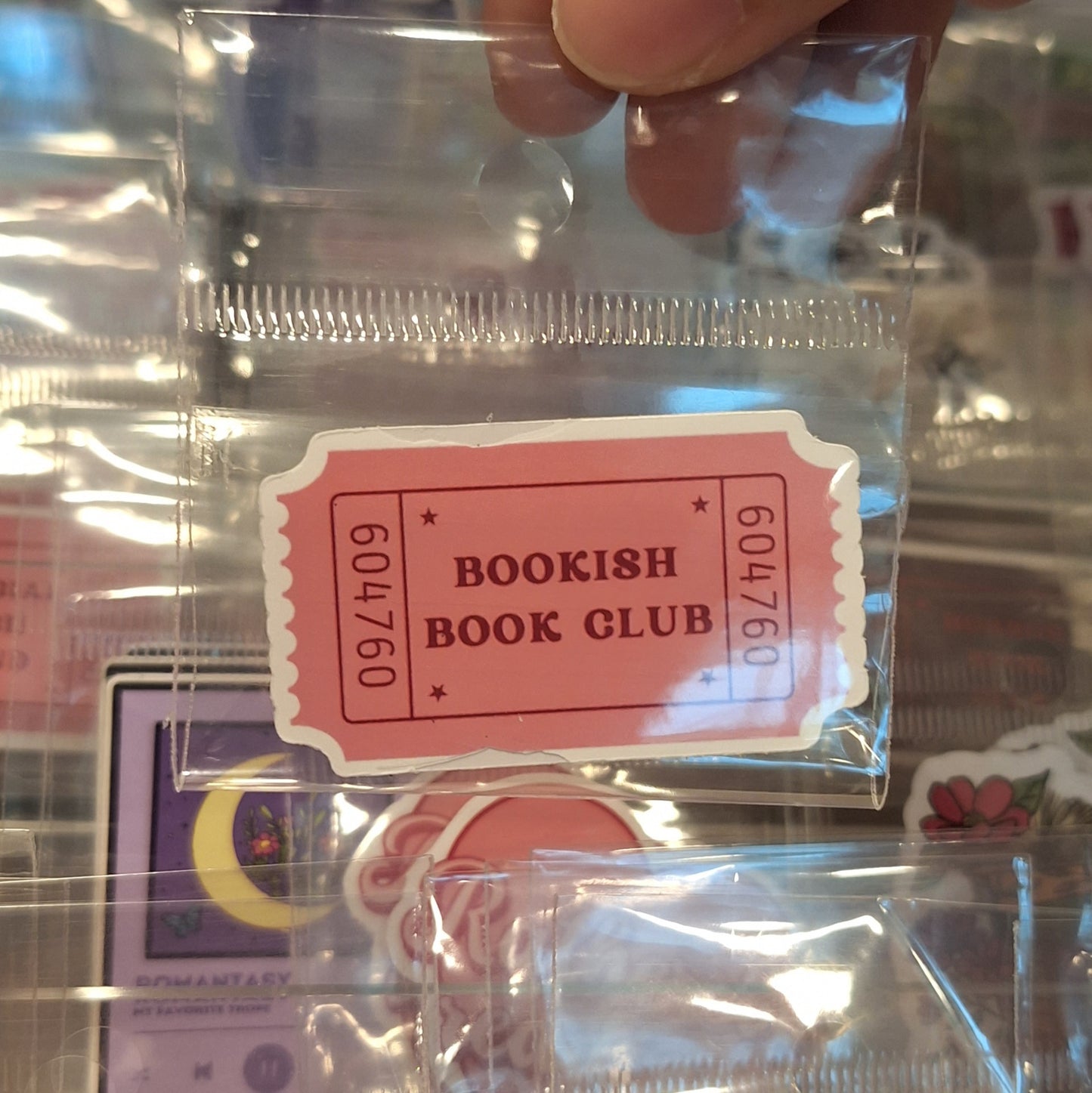 Bookish Book Club Sticker