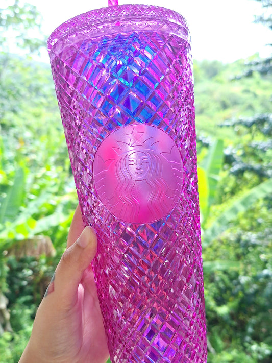Purple Jewelled US Starbucks