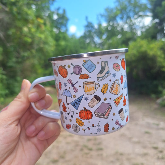 Gilmore Girls Enamel Mug