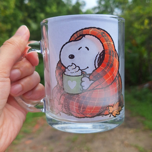 Snoopy Glass Mug