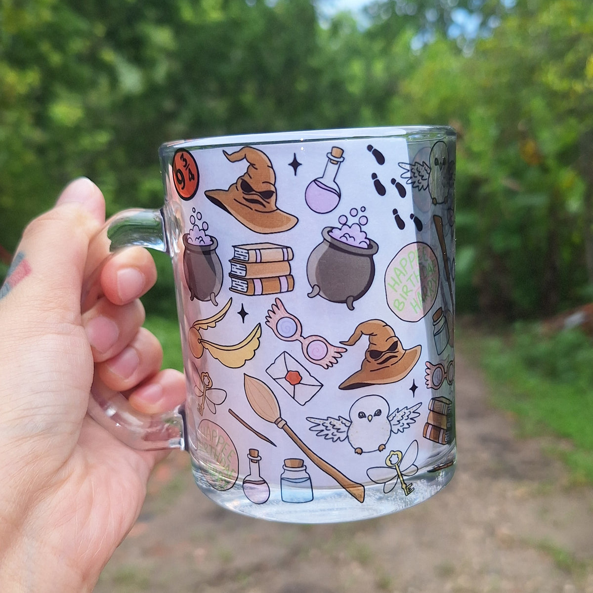 Harry Potter Glass Mug