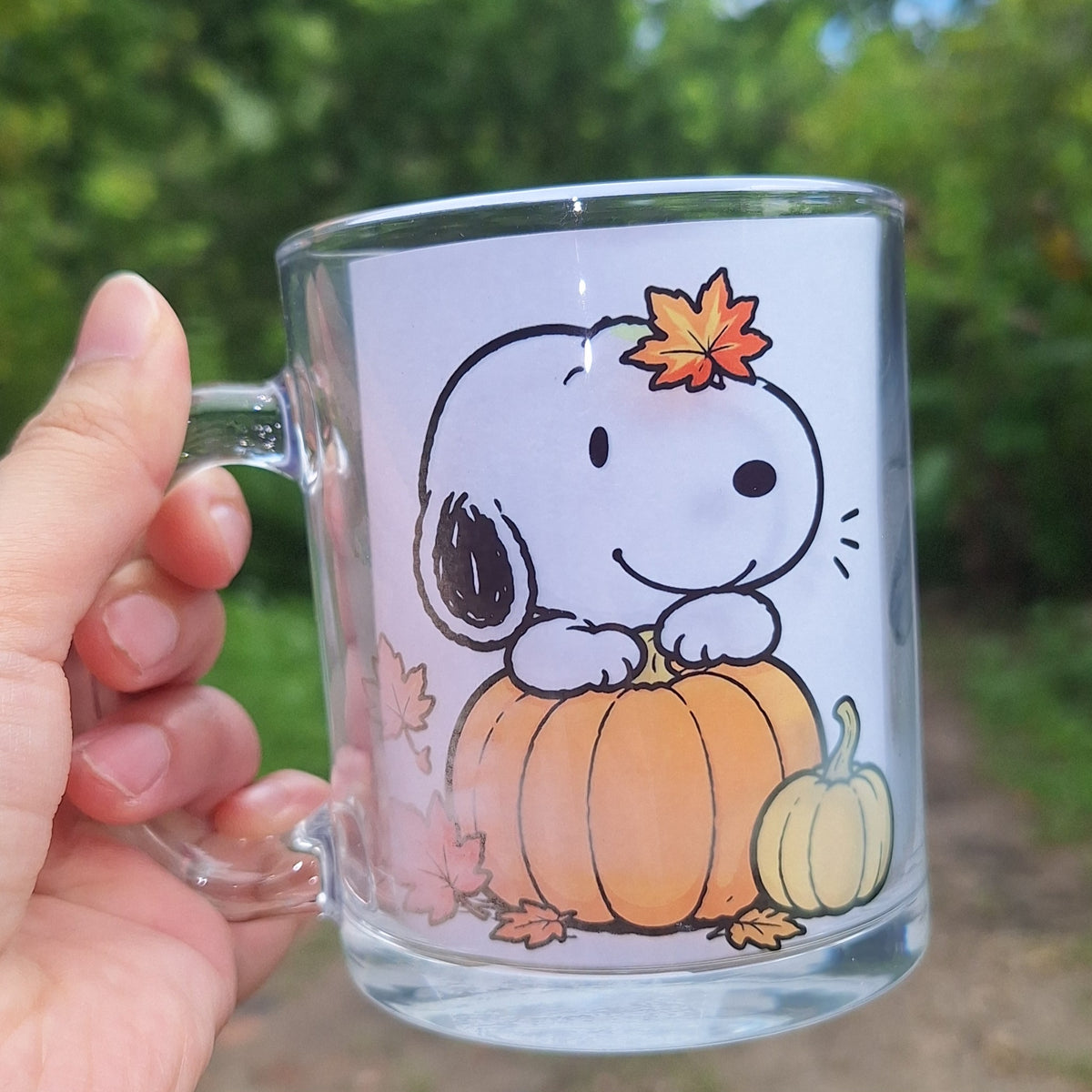 Snoopy Glass Mug
