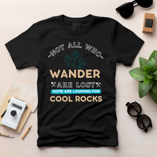 Not all who wander are lost T-shirt