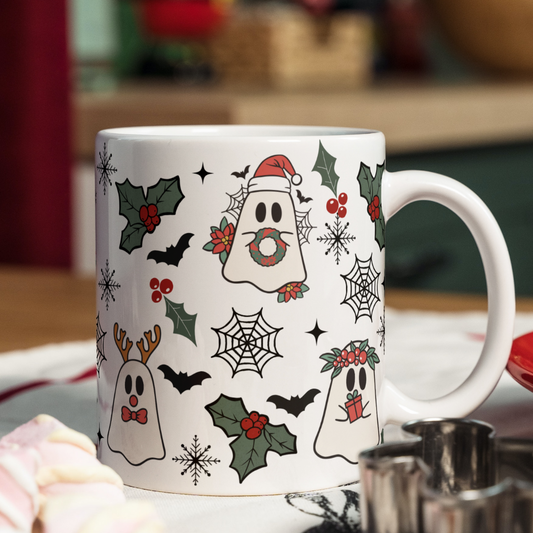 Christmas Ghosties Sublimation Mug